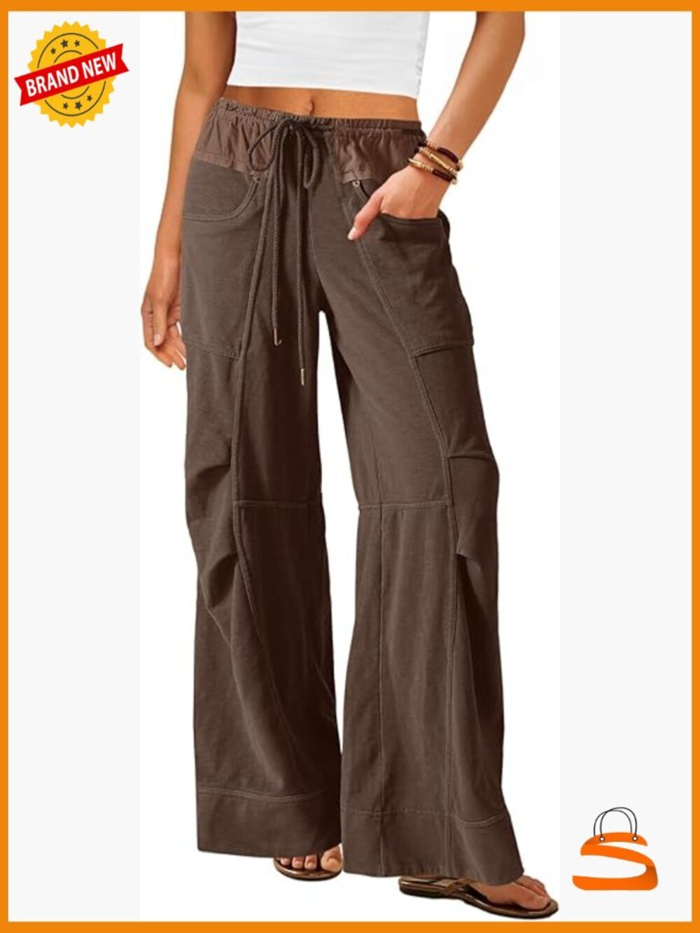 Wide Leg Sweatpants Baggy High Waisted Lounge Pants Palazzo Barrel Sweatpants